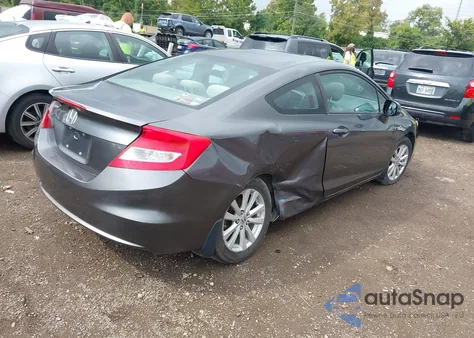 2012 Honda Civic Ex z USA, uszkodzony, nr VIN 2HGFG3B85CH504037